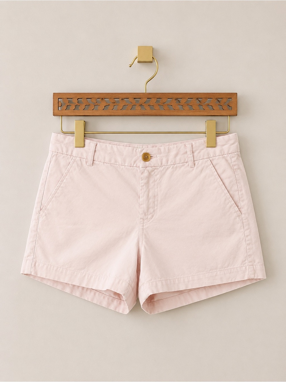 Gap Khakis Sunkissed Shorts Light Pink Size 6